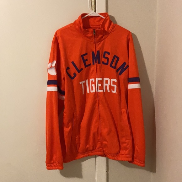 Size large Clemson Tigers zip up jacket. - Picture 2 of 3